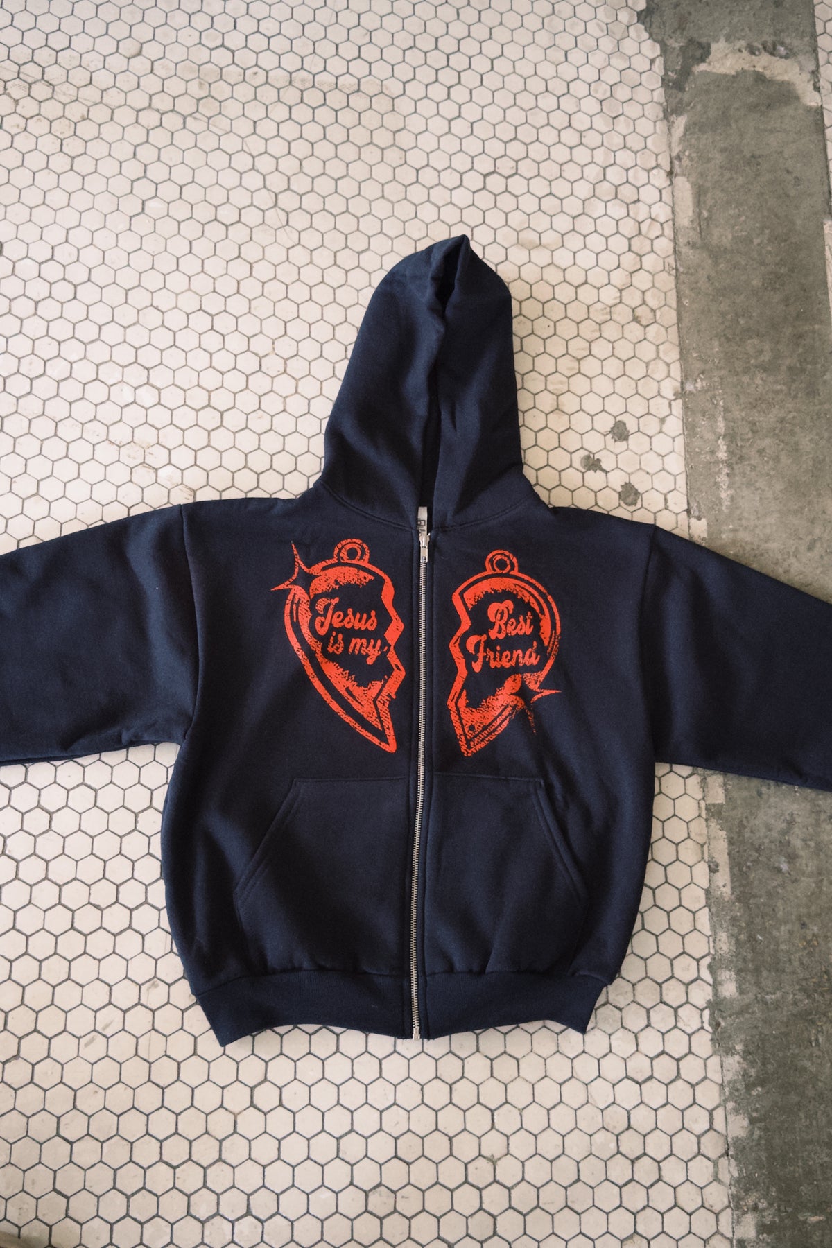 BFF ZIP HOODIE