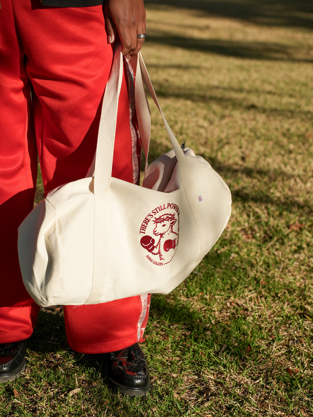 LAMB GYM BAG
