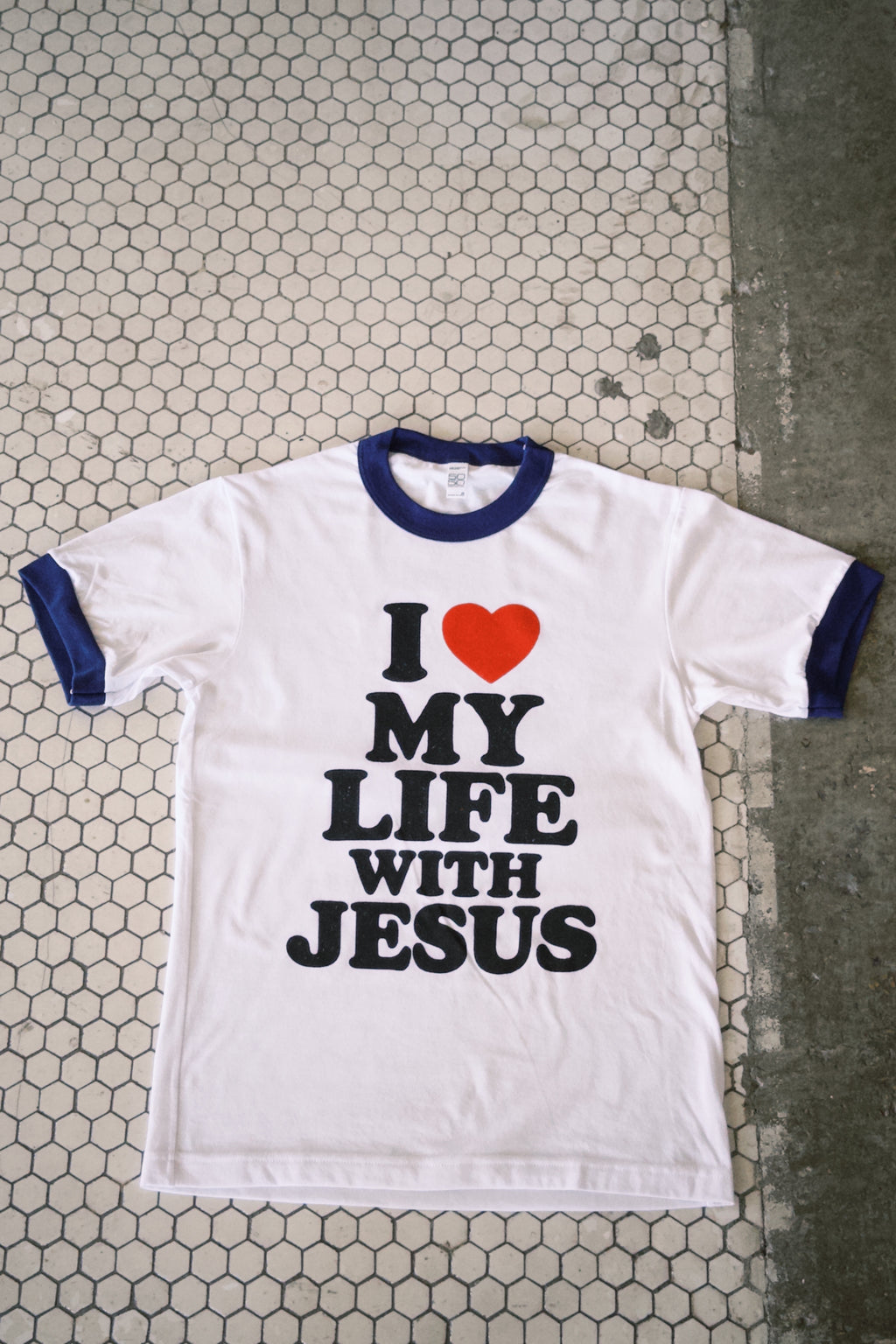 I ♥️ JESUS RINGER TEE