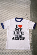 I ♥️ JESUS RINGER TEE