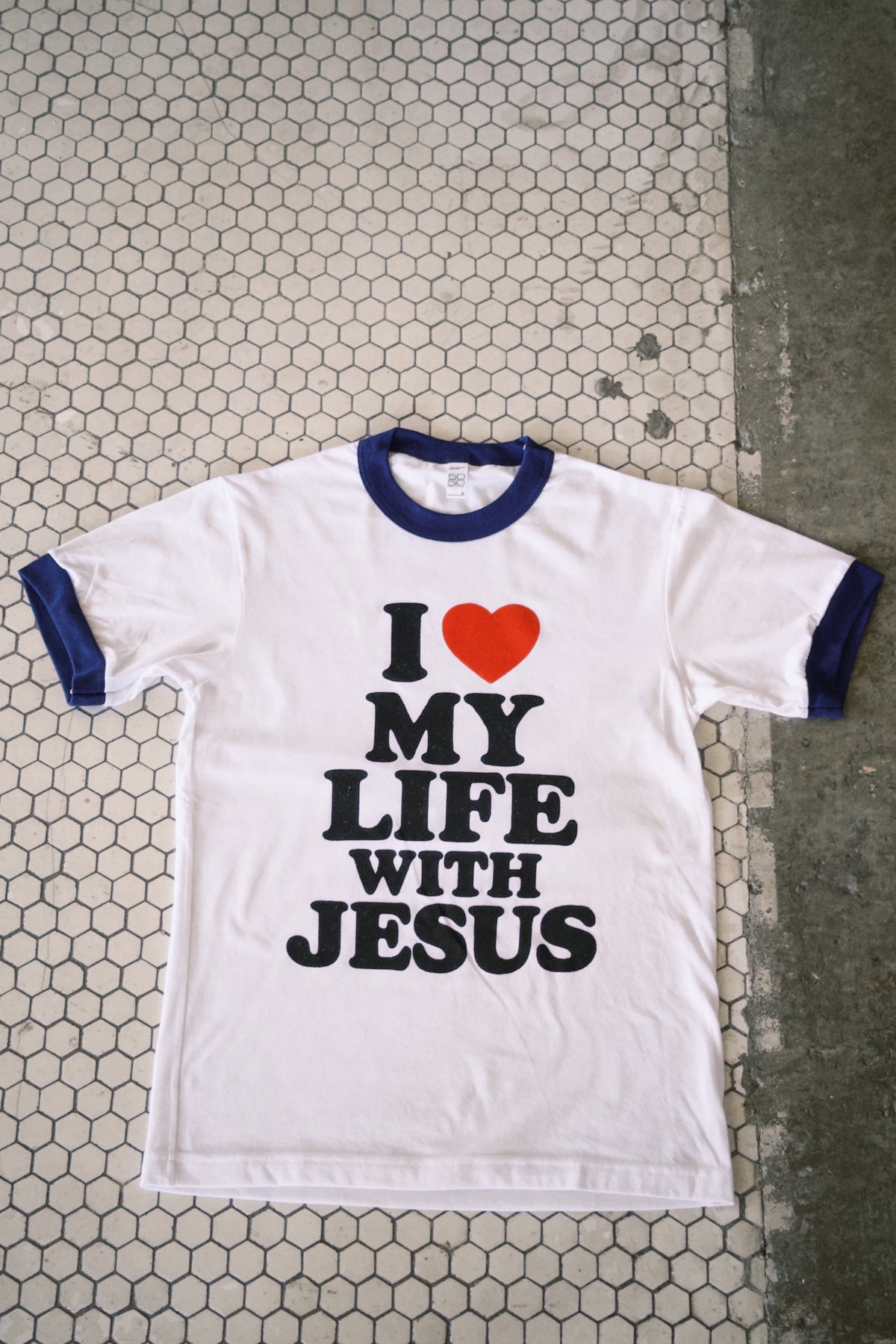 I ♥️ JESUS RINGER TEE